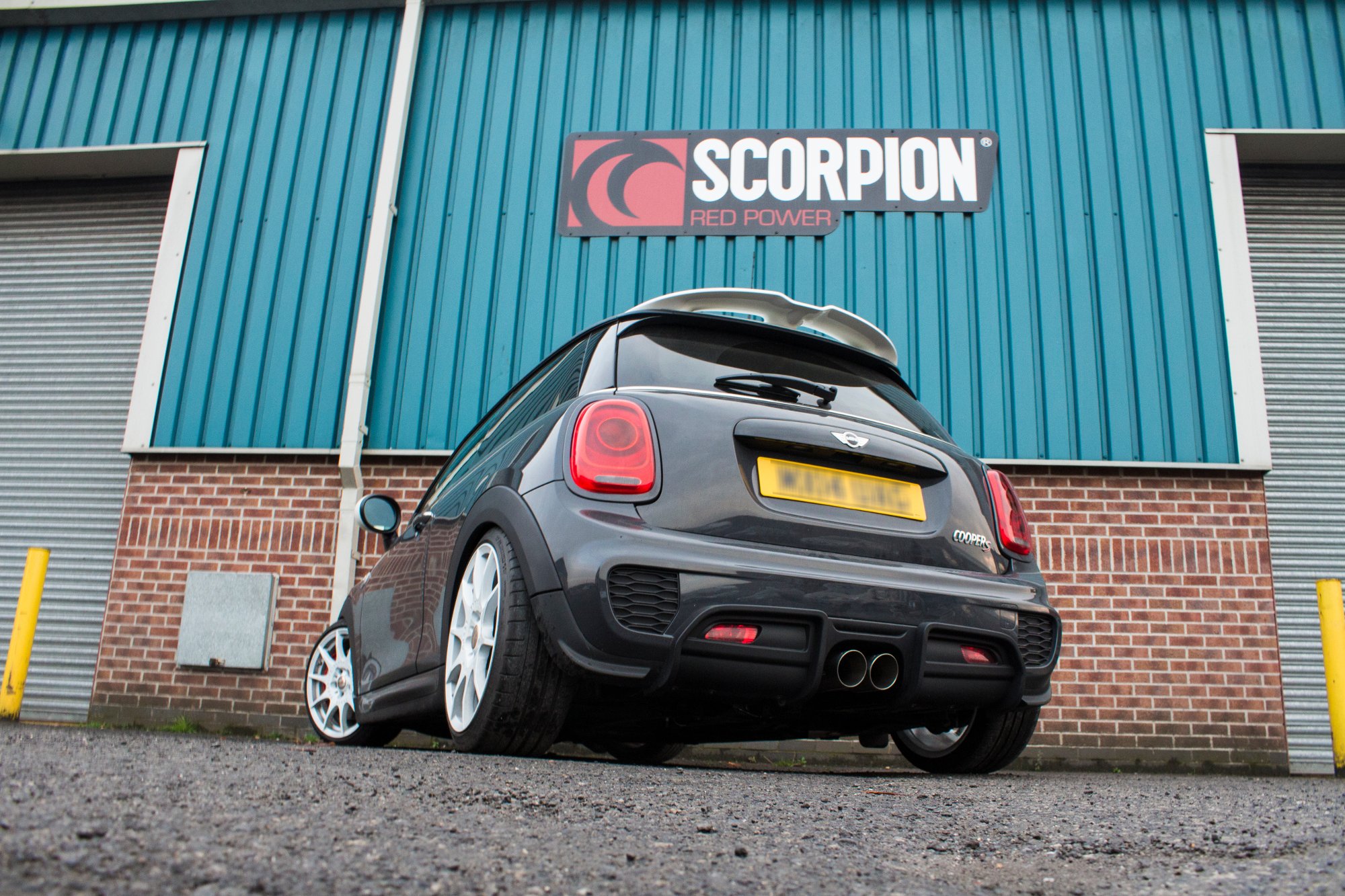 Scorpion Exhausts Mini Cooper S F56 3 Door Non GPF Model Only 2014 2018 Resonated cat-back system – Daytona Tips