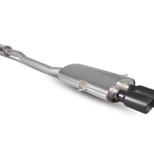 Scorpion Exhausts Mini Cooper S R56 / R57 / R58 / R59 2007 2014 Resonated cat-back system – Daytona Ceramic Tips