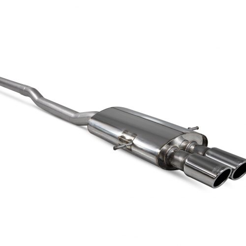 Scorpion Exhausts Mini Cooper S R56 / R57 / R58 / R59 2007 2014 Non-resonated cat-back system – Monaco (twin) Tips