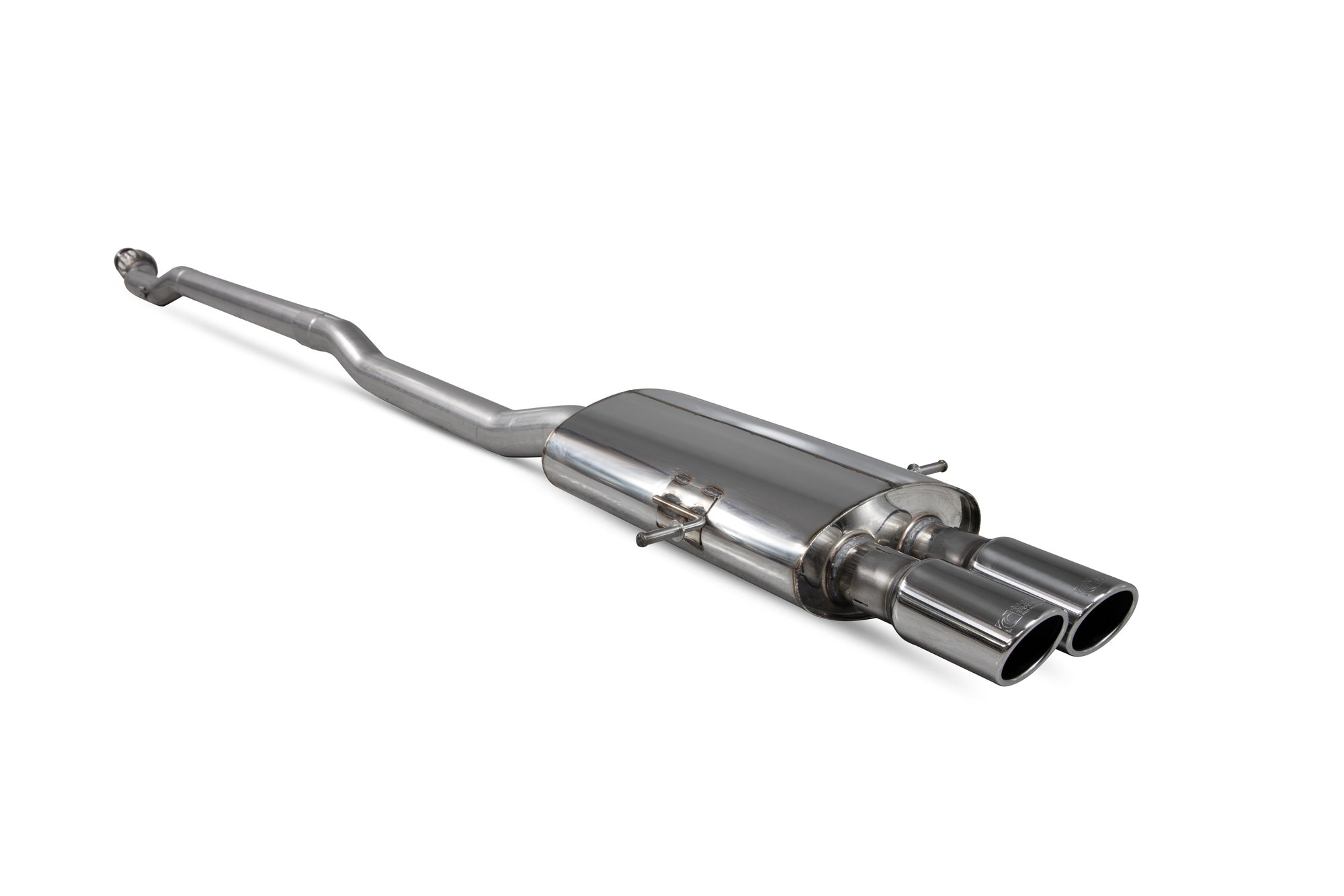 Scorpion Exhausts Mini Cooper S R56 / R57 / R58 / R59 2007 2014 Non-resonated cat-back system – Monaco (twin) Tips