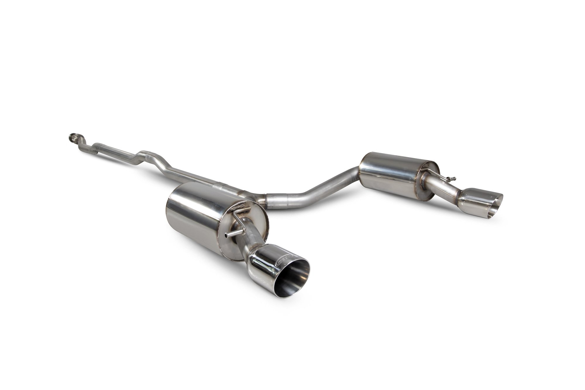 Scorpion Exhausts Mini Cooper S Clubman R55 2007 2017 Non-resonated cat-back system – Daytona Tips