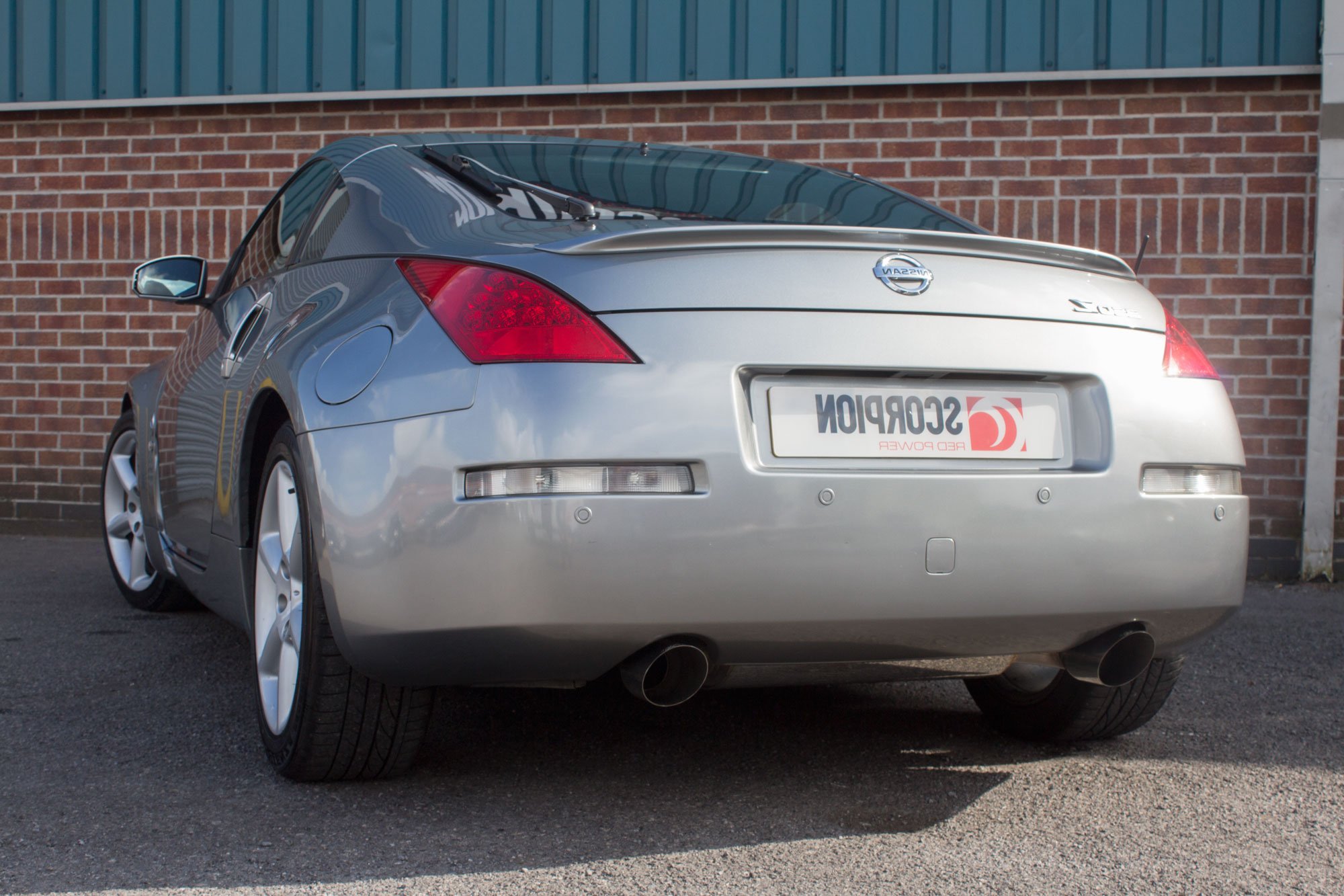 Scorpion Exhausts Nissan 350Z 2003 2010 Half system (Y-piece back) – Daytona Tips