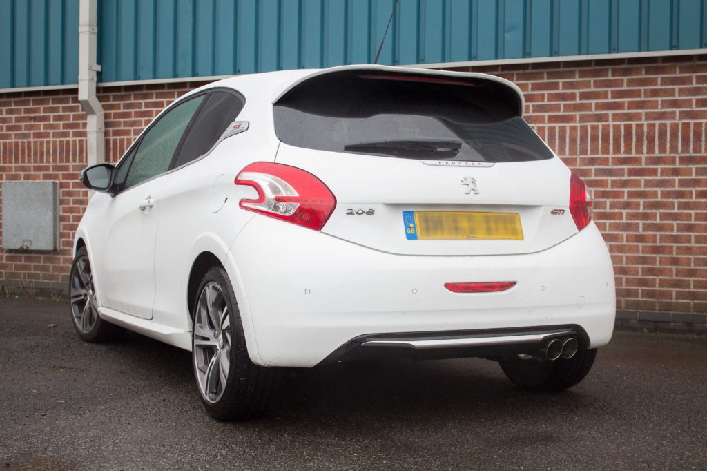 Scorpion Exhausts Peugeot 208 Gti 1.6T 2012 2015 Non-resonated cat-back system – Daytona Tips