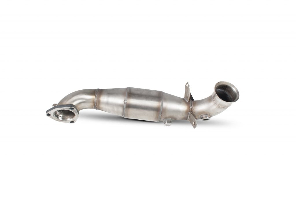 Scorpion Exhausts Peugeot 208 Gti 1.6T 2012 2015 Downpipe with high flow sports catalyst
