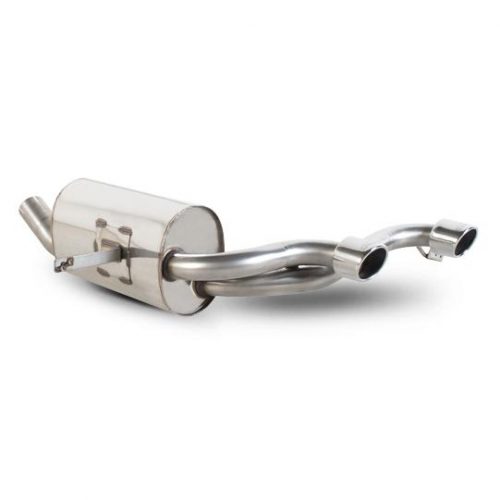 Scorpion Exhausts Renault Megane RS225  2004 2009 Rear silencer only – Monaco (twin) Tips