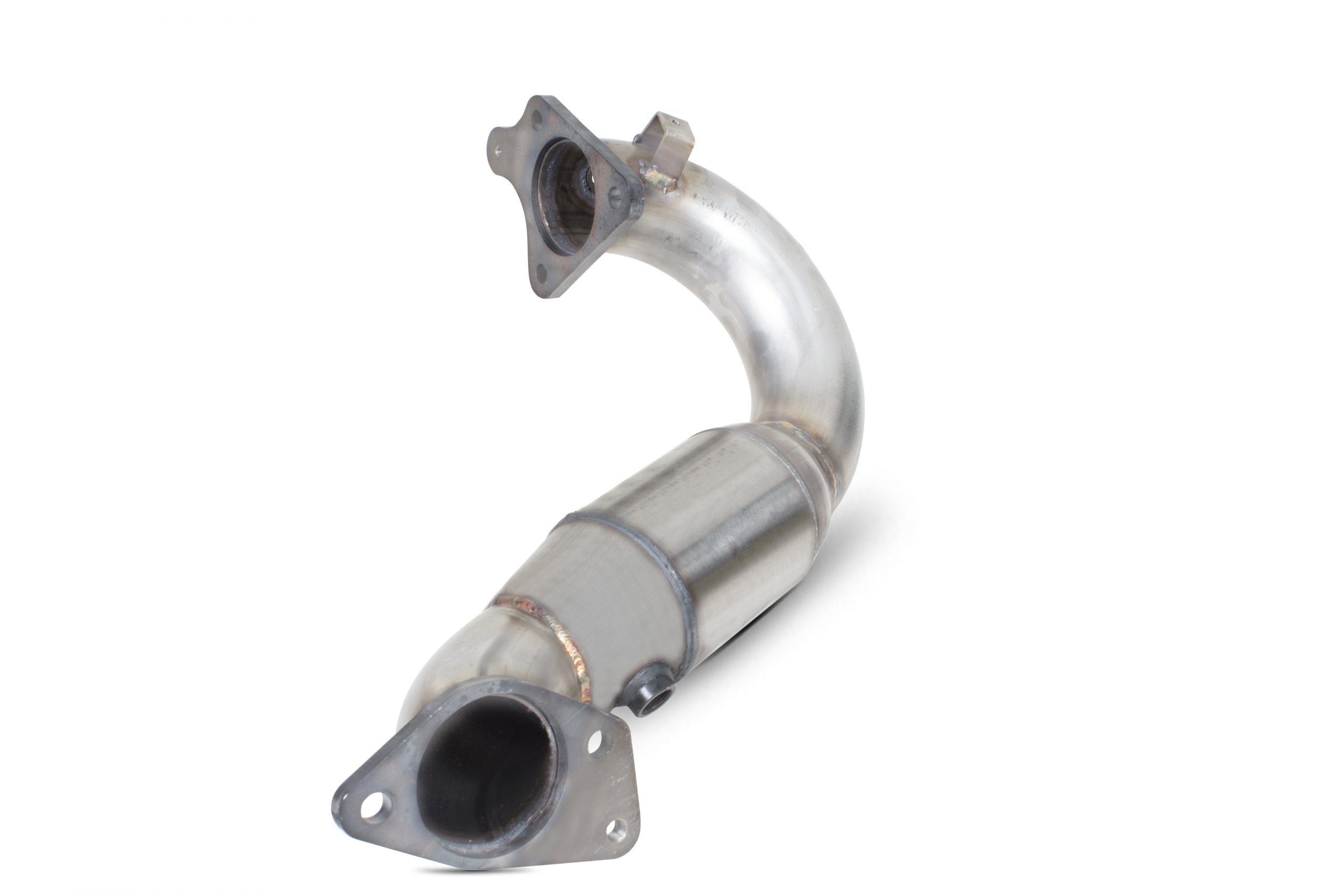 Scorpion Exhausts Renault Clio MK4 RS 200 EDC 2013 2015 Downpipe with high flow sports catalyst