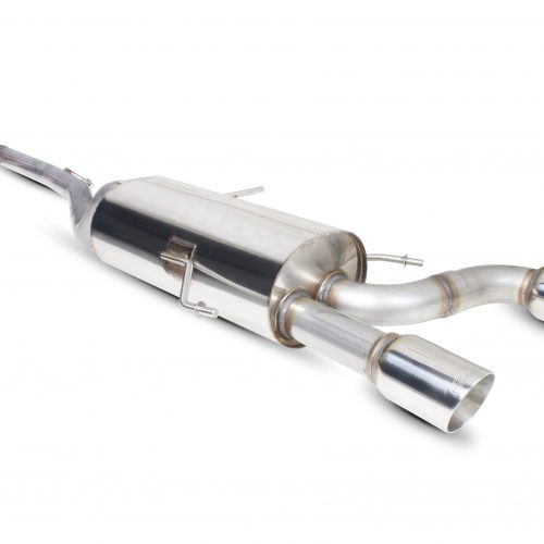 Scorpion Exhausts Renault Clio MK2 2.0 182 03-06 2003 2006 Non-resonated cat-back system – Daytona Tips