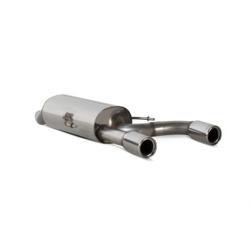 Scorpion Exhausts Renault Clio MK2 2.0 182 03-06 2003 2006 Non-resonated cat-back system – Lemans Tips