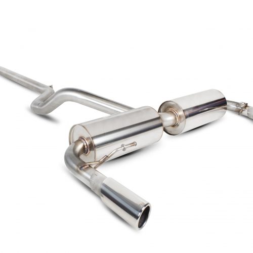 Scorpion Exhausts Renault Clio MK3 197 Sport 2.0 16v  2006 2009 Non-resonated cat-back system – STW (twin) Tips