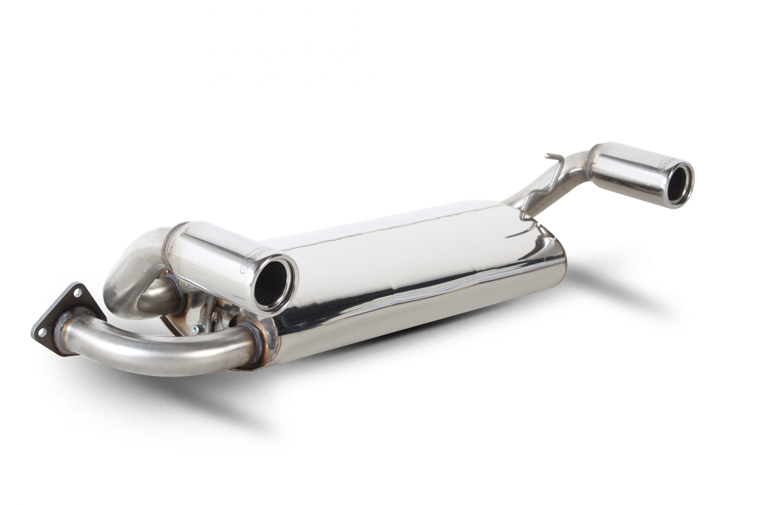 Scorpion Exhausts Rover MG TF 2002 2005 Rear silencer – Imola (twin) Tips