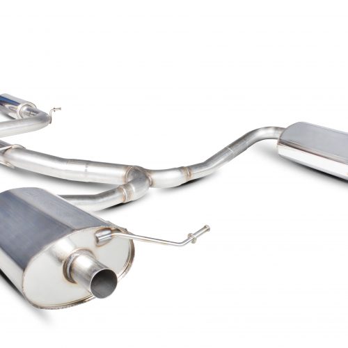 Scorpion Exhausts Skoda Octavia vRS 2.0 TFSi 2013 2018 Resonated cat-back system – OE Fitment
