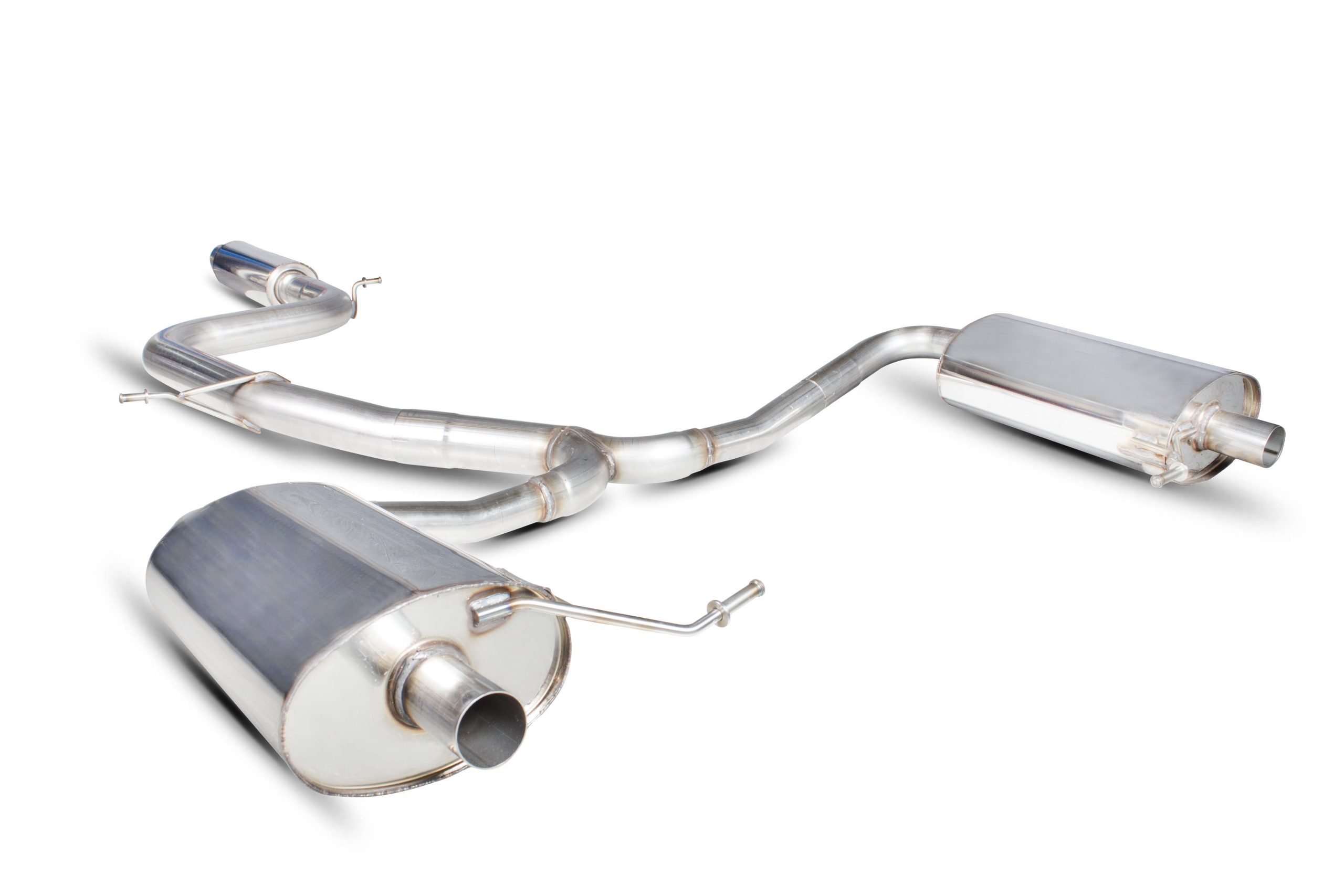 Scorpion Exhausts Skoda Octavia vRS 2.0 TFSi 2013 2018 Resonated cat-back system – OE Fitment