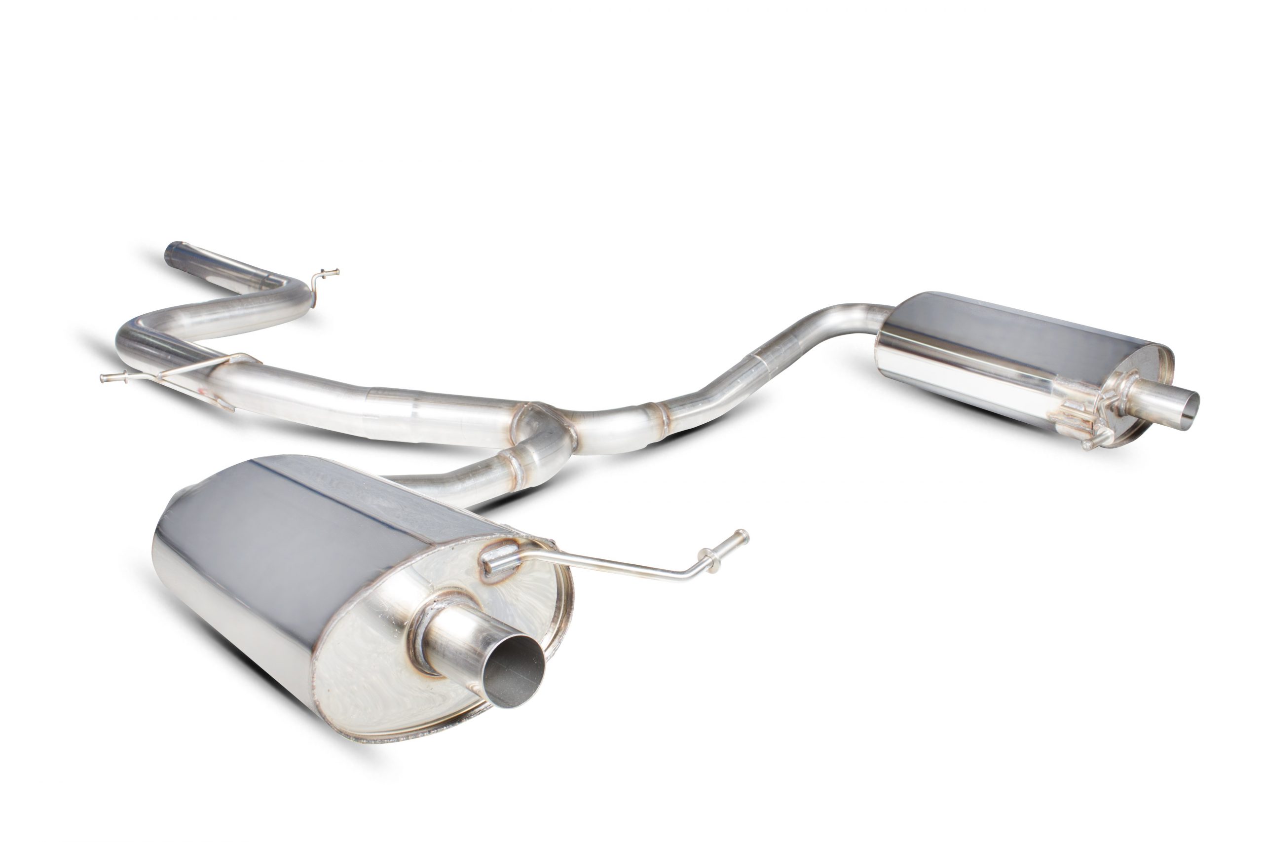 Scorpion Exhausts Skoda Octavia vRS 2.0 TFSi 2013 2018 Non-resonated cat-back system – OE Fitment