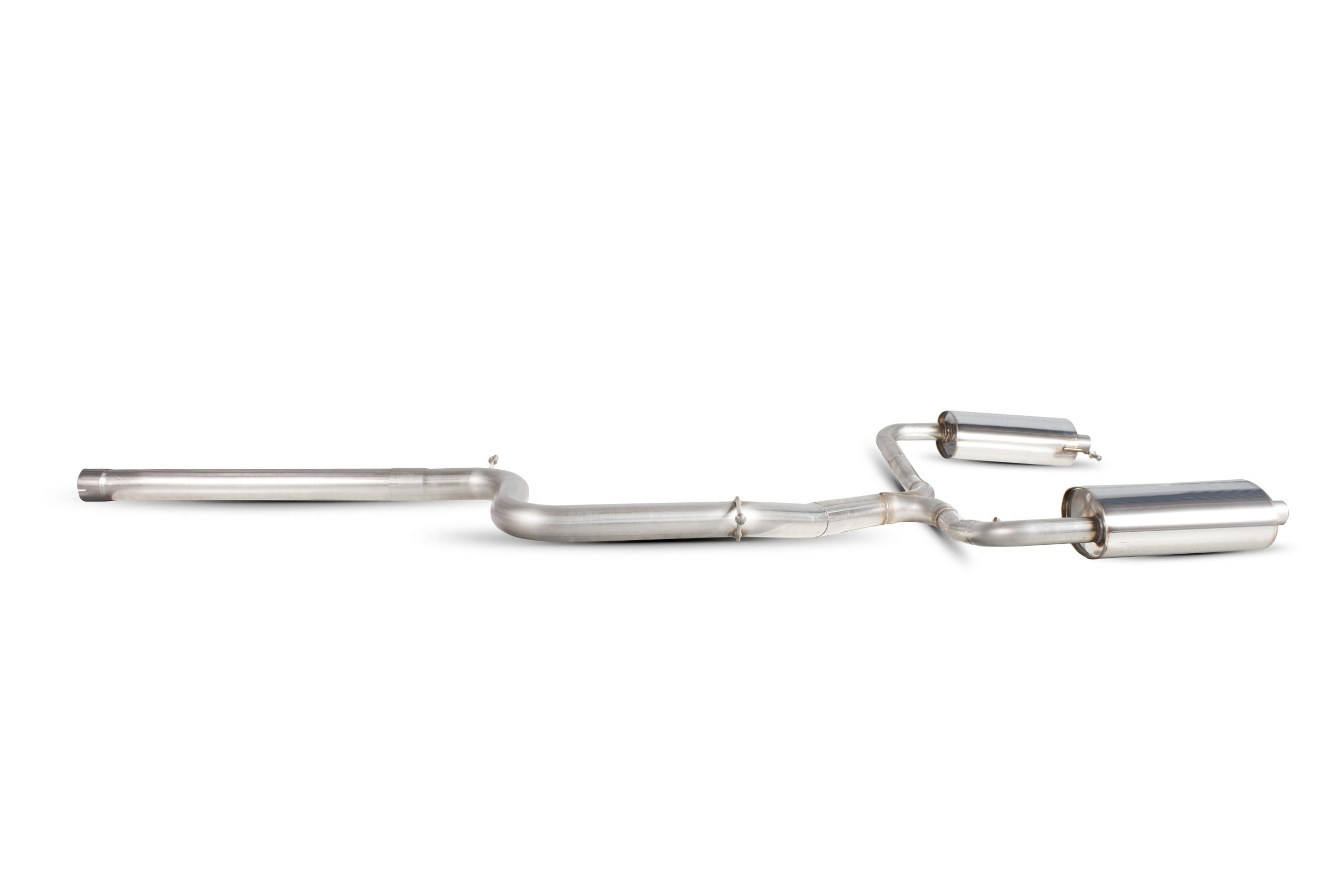 Scorpion Exhausts Skoda Octavia vRS 2.0 TFSi 2013 2018 Non-resonated cat-back system – OE Fitment