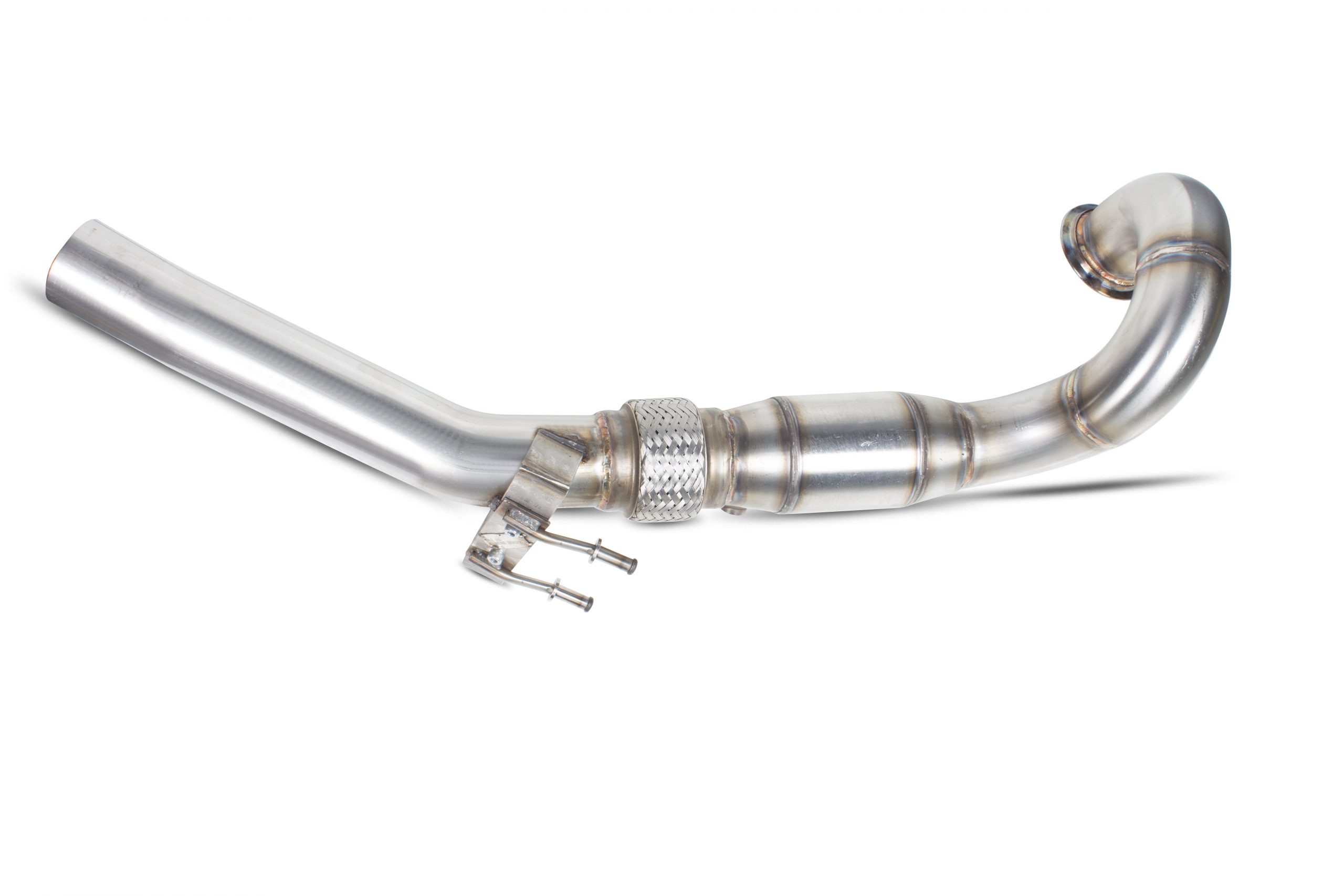 Scorpion Exhausts Skoda Octavia vRS 2.0 TFSi 2013 2018 Downpipe with high flow sports catalyst