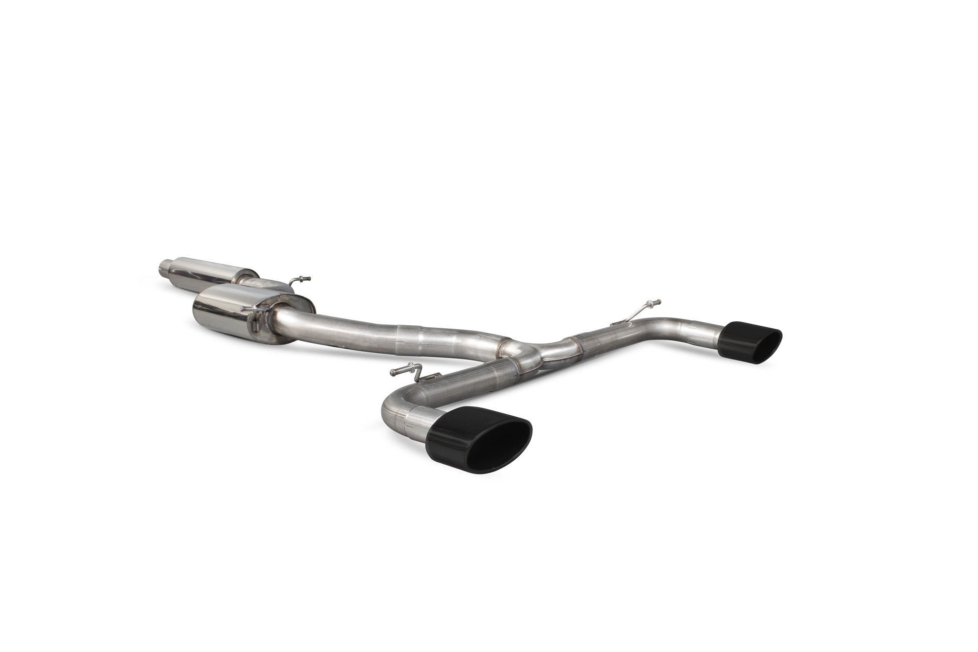 Scorpion Exhausts Seat Leon Cupra 2.0 Tsi 280 / 290 / 300 Non GPF Model Only 2014 2019 Resonated cat-back system – EVO Ceramic Tips