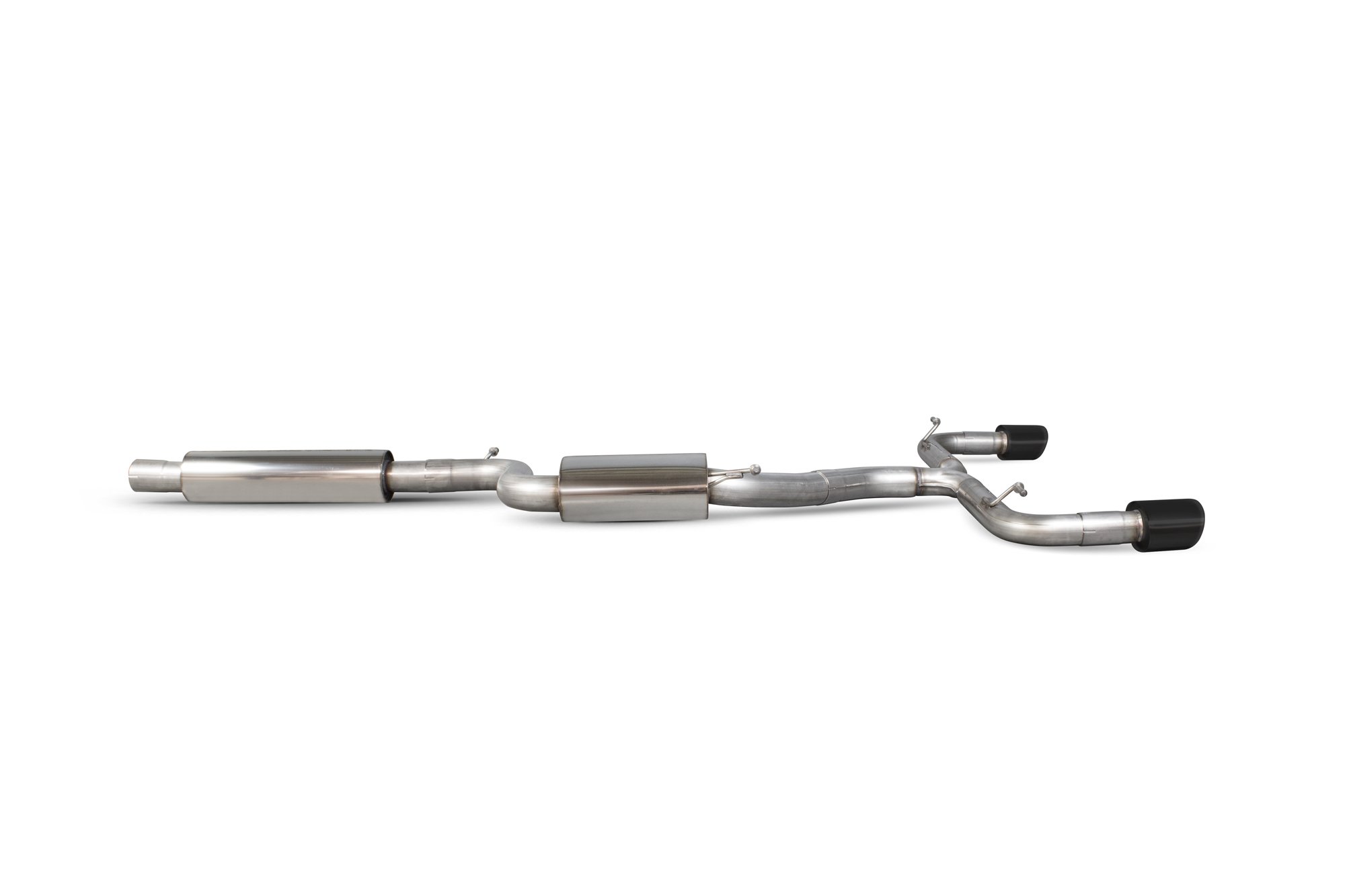 Scorpion Exhausts Seat Leon Cupra 2.0 Tsi 280 / 290 / 300 Non GPF Model Only 2014 2019 Resonated cat-back system – EVO Ceramic Tips