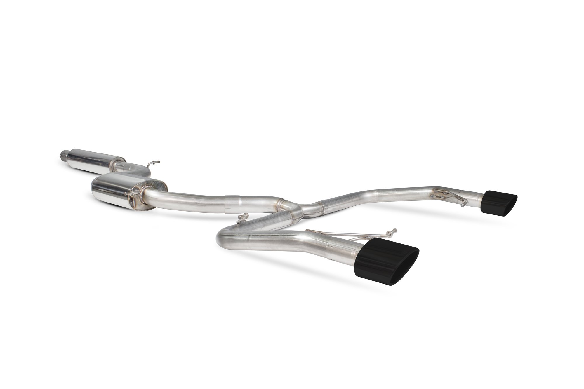 Scorpion Exhausts Seat Leon Cupra 2.0 Tsi 280/290 ST 2015 2018 Resonated cat-back system – EVO Ceramic Tips
