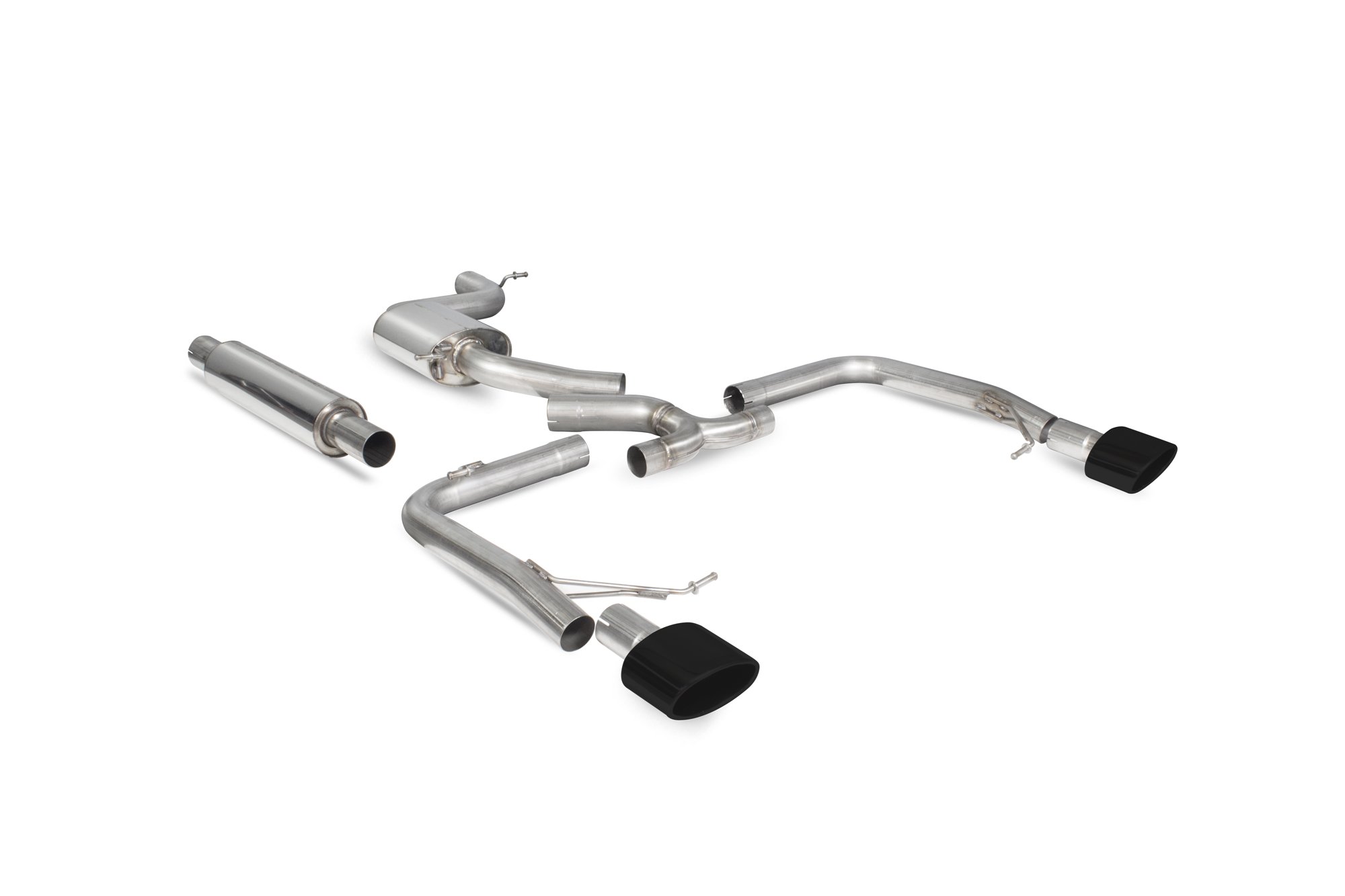 Scorpion Exhausts Seat Leon Cupra 2.0 Tsi 280/290 ST 2015 2018 Resonated cat-back system – EVO Ceramic Tips