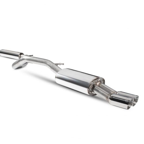 Scorpion Exhausts Seat 1.2 TSi 6J / 6P 2010 2017 Resonated cat-back system – Daytona Tips