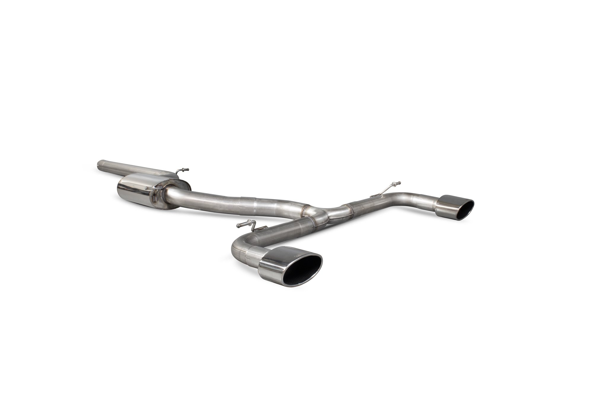 Scorpion Exhausts Seat Leon Cupra 2.0 Tsi 280/290/300 Non GPF Model Only 2014 2019 Non-resonated cat-back system – EVO Tips