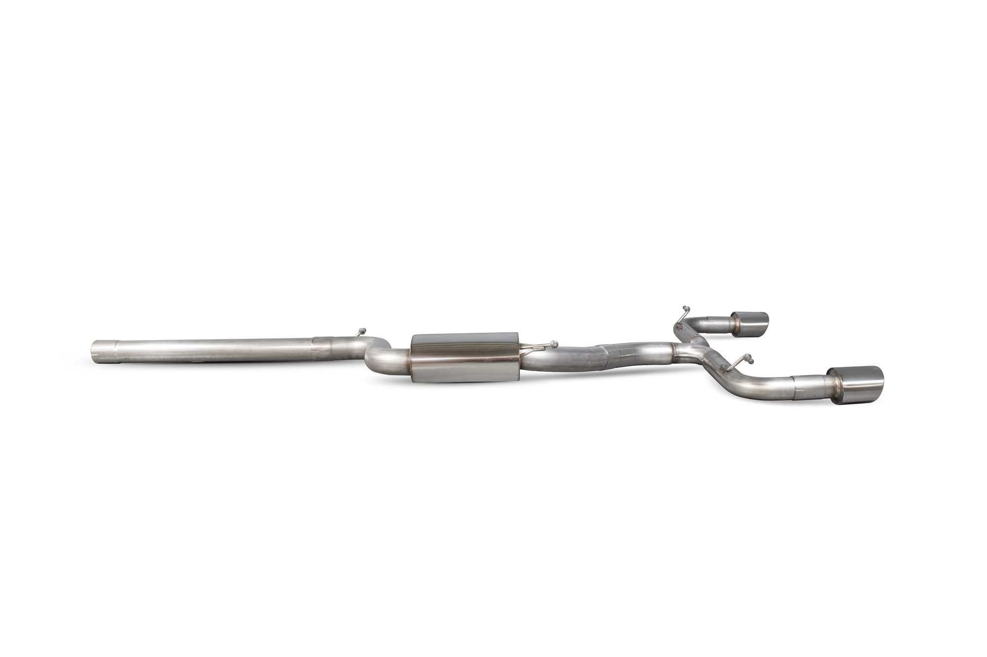 Scorpion Exhausts Seat Leon Cupra 2.0 Tsi 280/290/300 Non GPF Model Only 2014 2019 Non-resonated cat-back system – EVO Tips