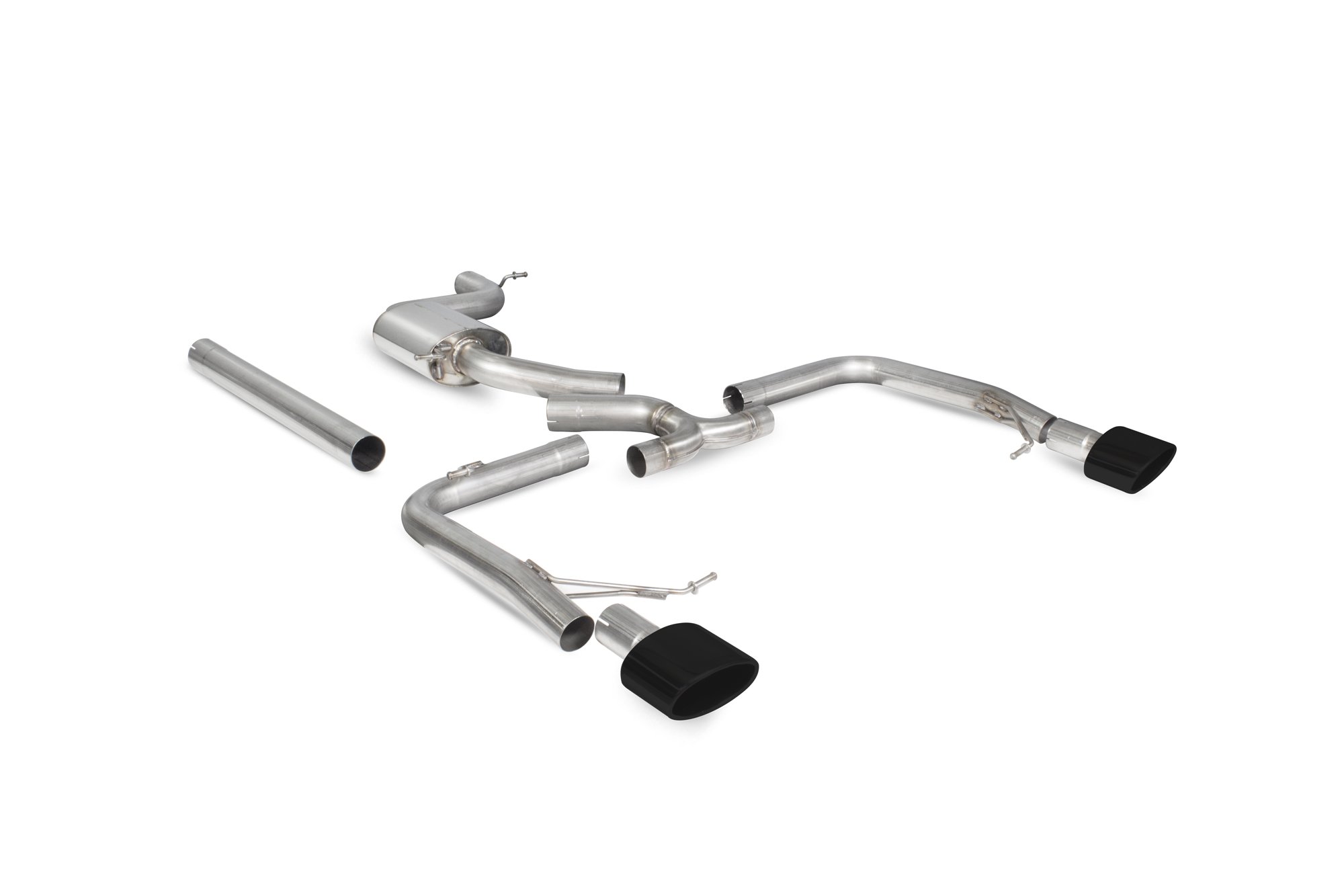 Scorpion Exhausts Seat Leon Cupra 2.0 Tsi 280/290 ST 2015 2018 Non-resonated cat-back system – EVO Ceramic Tips