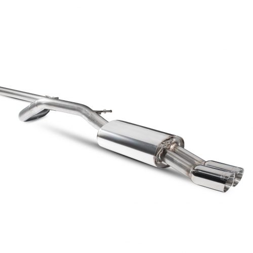 Scorpion Exhausts Seat 1.2 TSi 6J / 6P 2010 2017 Non-resonated cat-back system – Daytona Tips