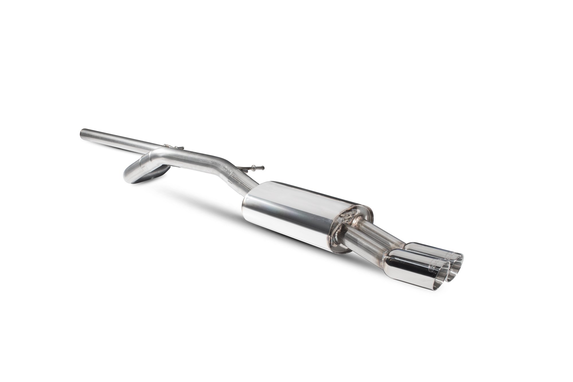 Scorpion Exhausts Seat 1.2 TSi 6J / 6P 2010 2017 Non-resonated cat-back system – Daytona Tips