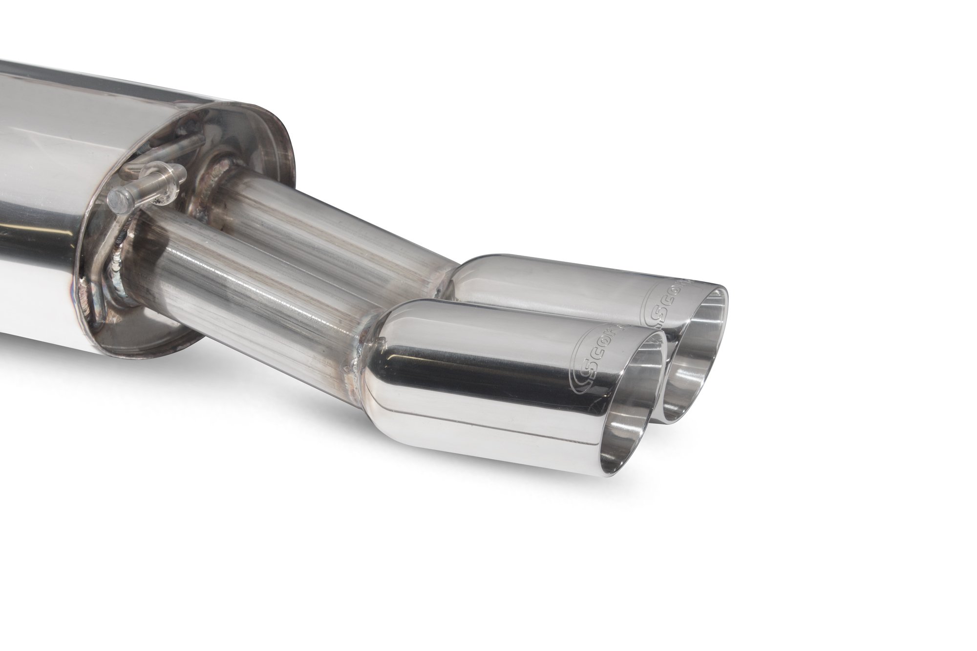 Scorpion Exhausts Seat 1.2 TSi 6J / 6P 2010 2017 Non-resonated cat-back system – Daytona Tips