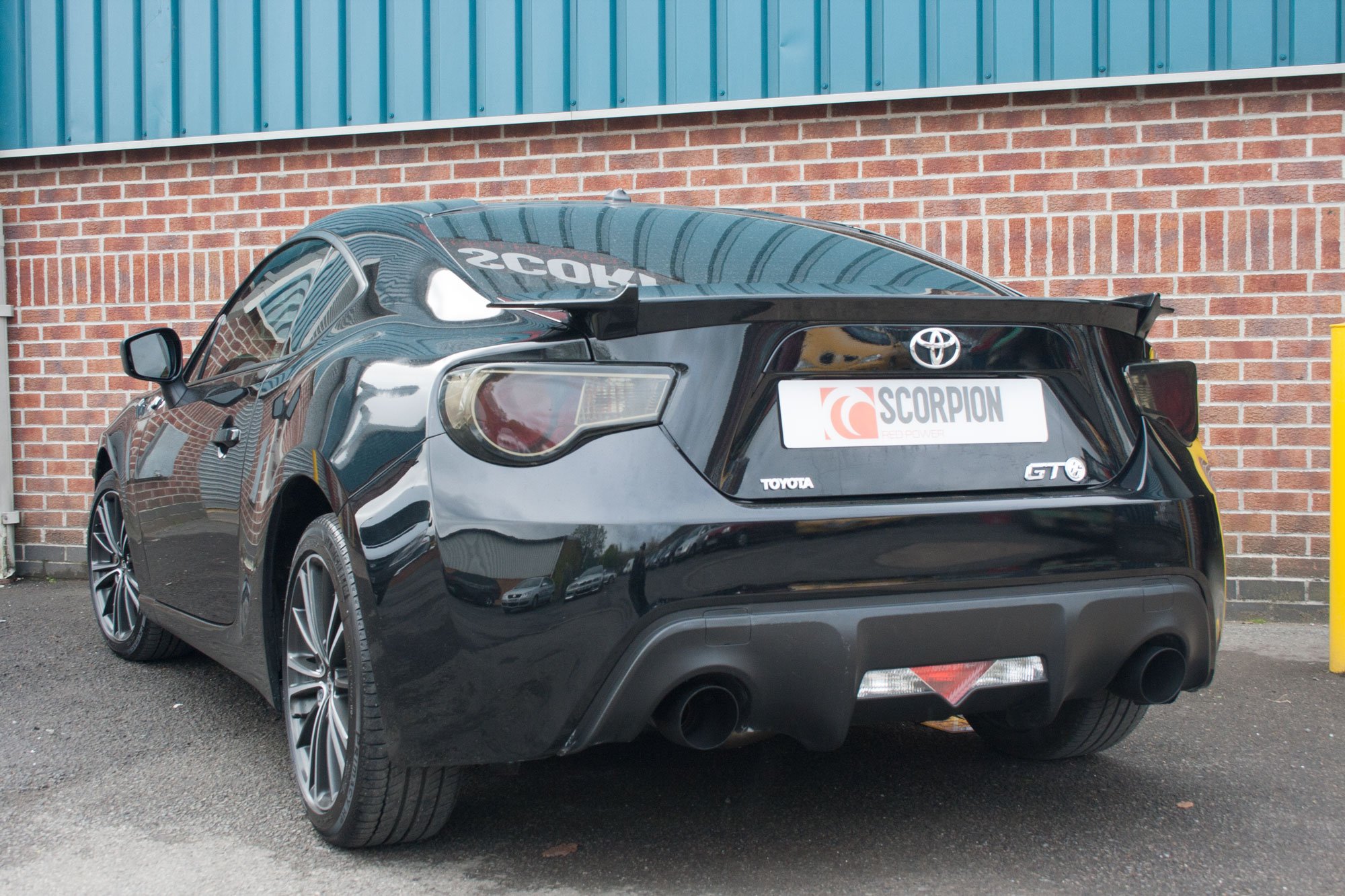 Scorpion Exhausts Subaru GT86/Scion FR-S/BRZ Non GPF Model Only 2012 2020 Non-resonated cat-back system – Daytona Ceramic Tips