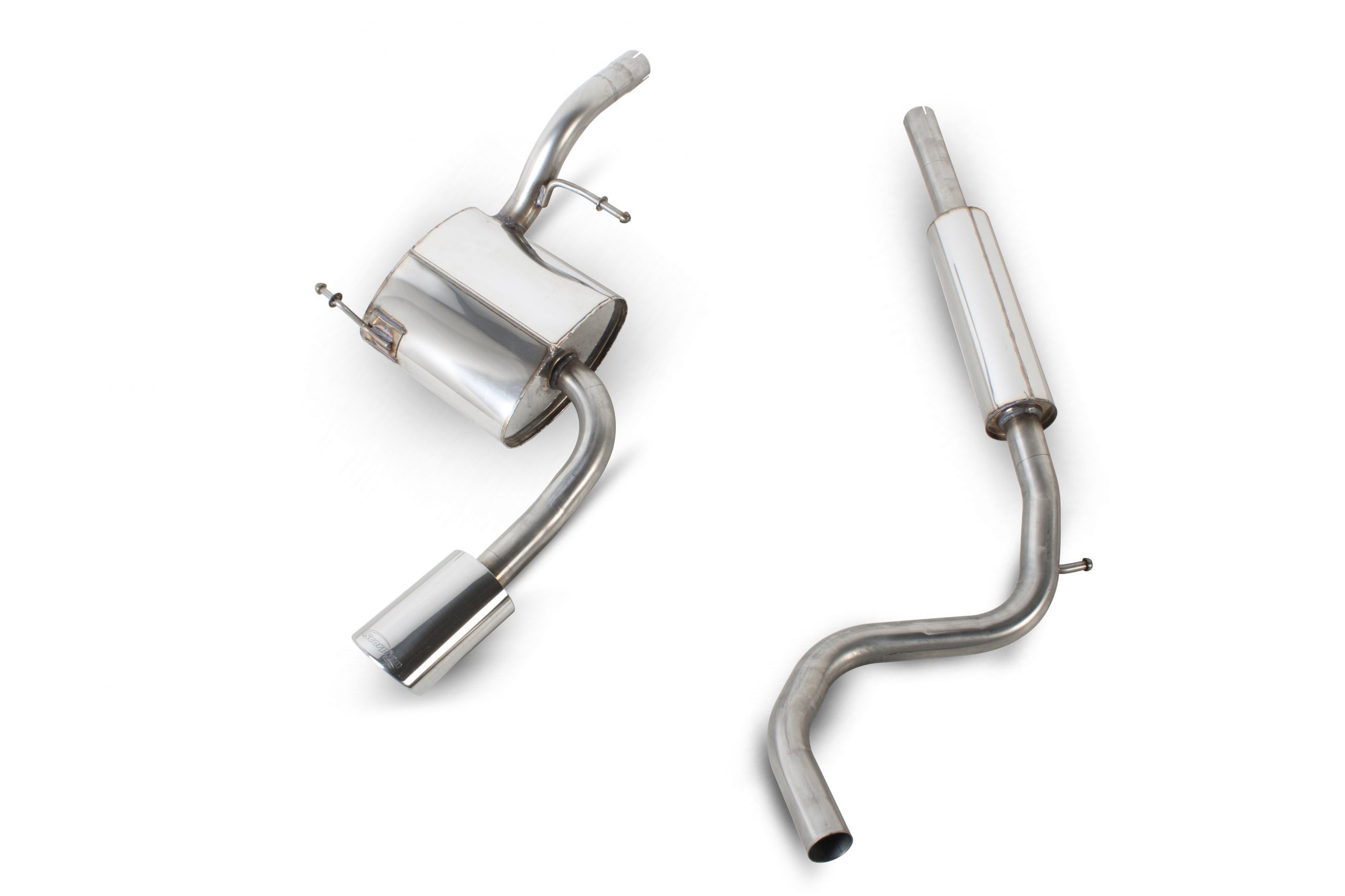Scorpion Exhausts Volkswagen Lupo 1.4 16v Sport/Arosa 1.4 16v Sport 1998 2005 Cat-back System – Resonated – EVO Tip