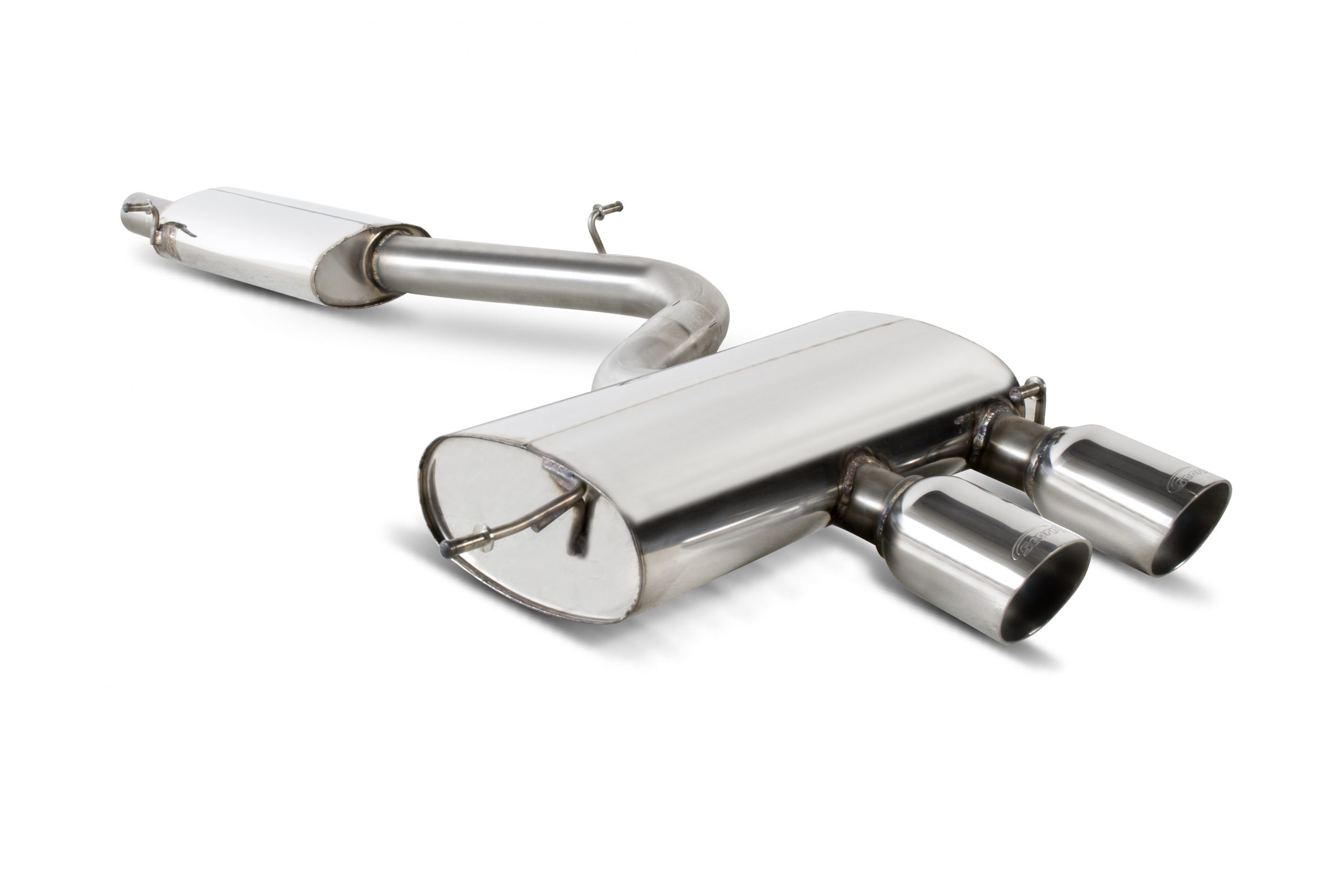 Scorpion Exhausts Volkswagen Golf MK5 R32 2005 2008 Resonated cat-back system – Daytona Tips