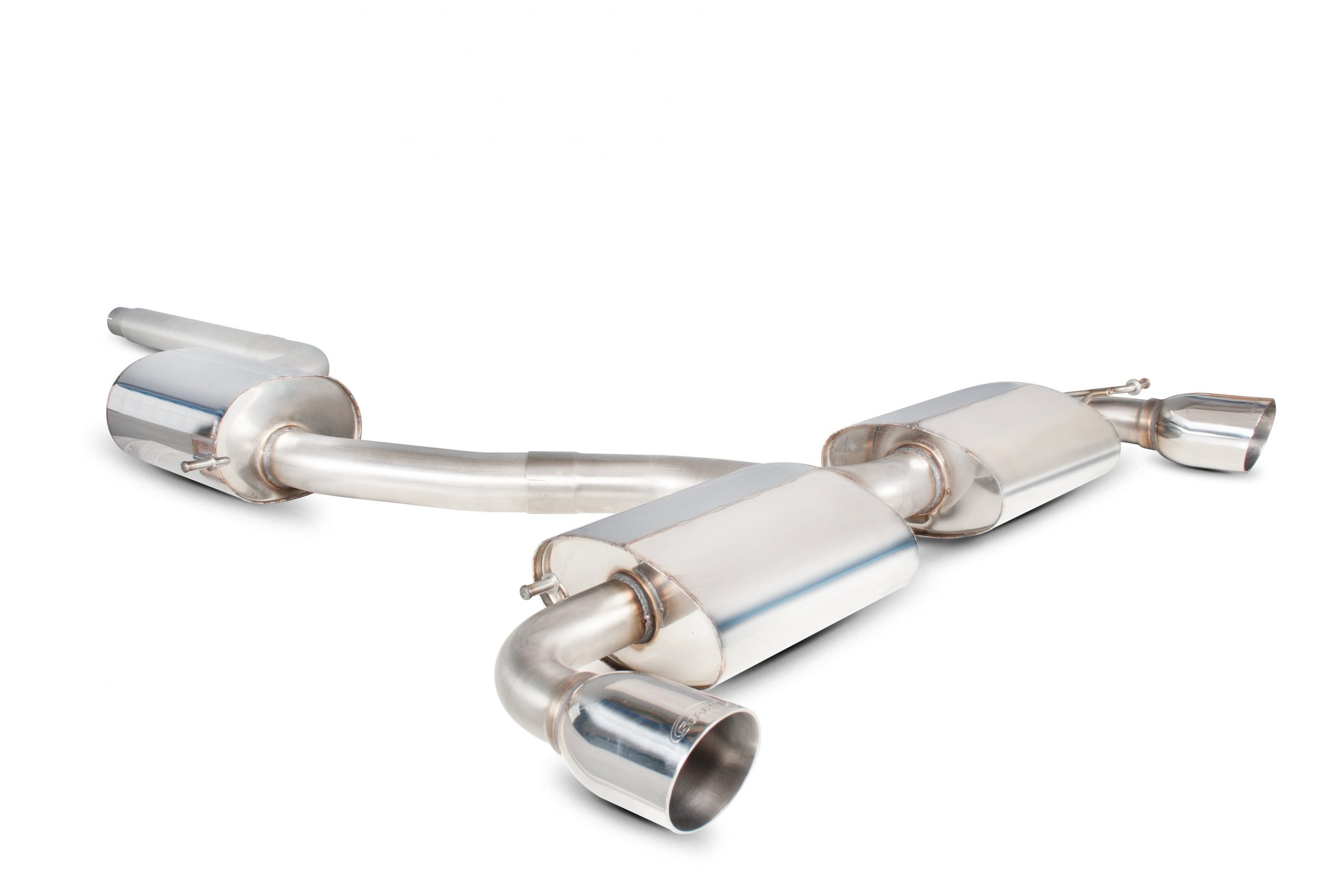 Scorpion Exhausts Volkswagen Scirocco R 2009 2017 Resonated cat-back system – Daytona Tips