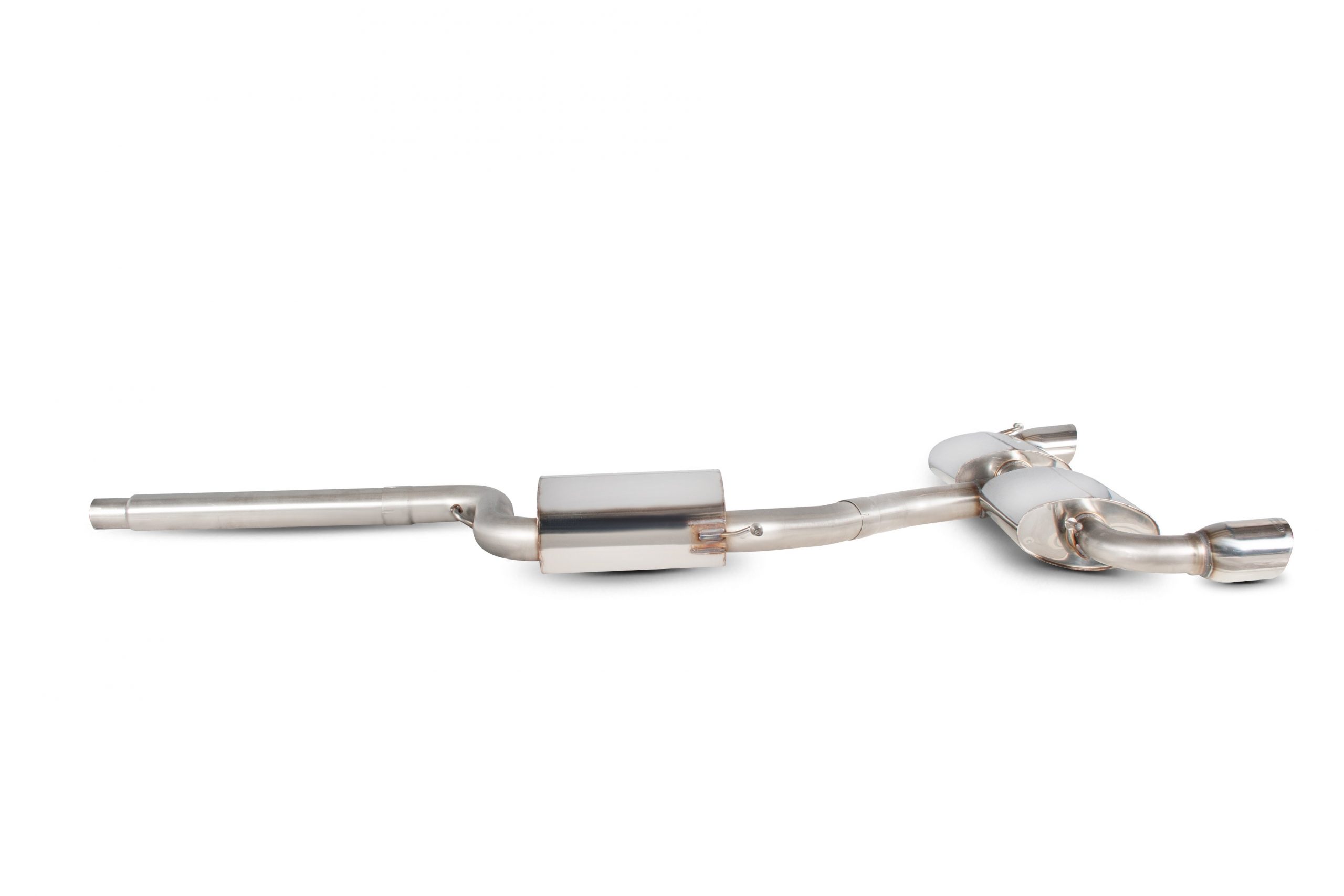 Scorpion Exhausts Volkswagen Scirocco R 2009 2017 Resonated cat-back system – Daytona Tips