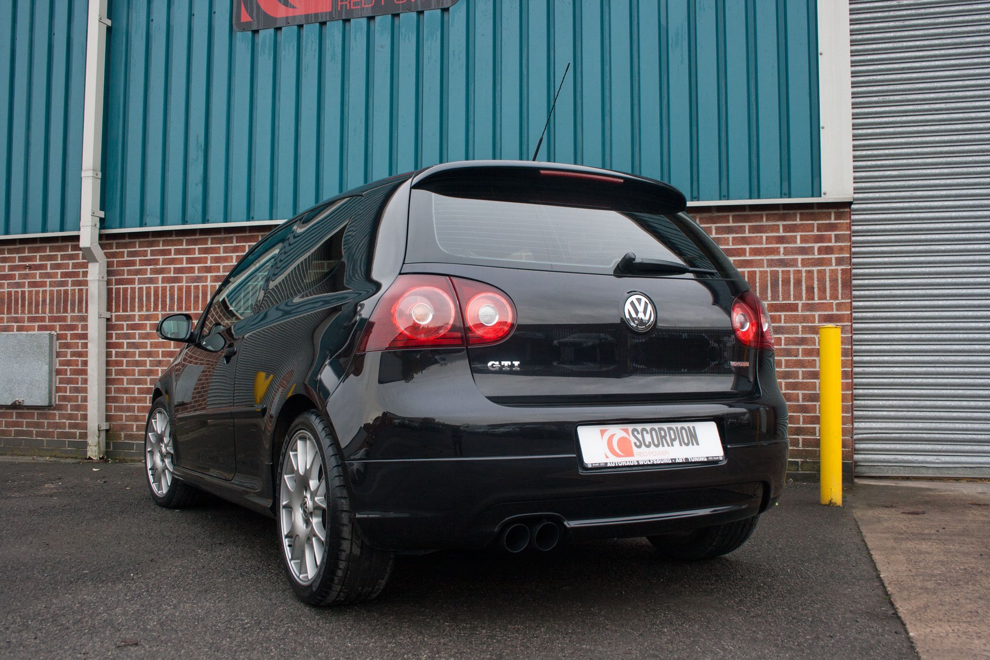 Scorpion Exhausts Volkswagen Golf MK5 Gti & Edition 30 2004 2009 Resonated cat-back system – Daytona Ceramic Tips