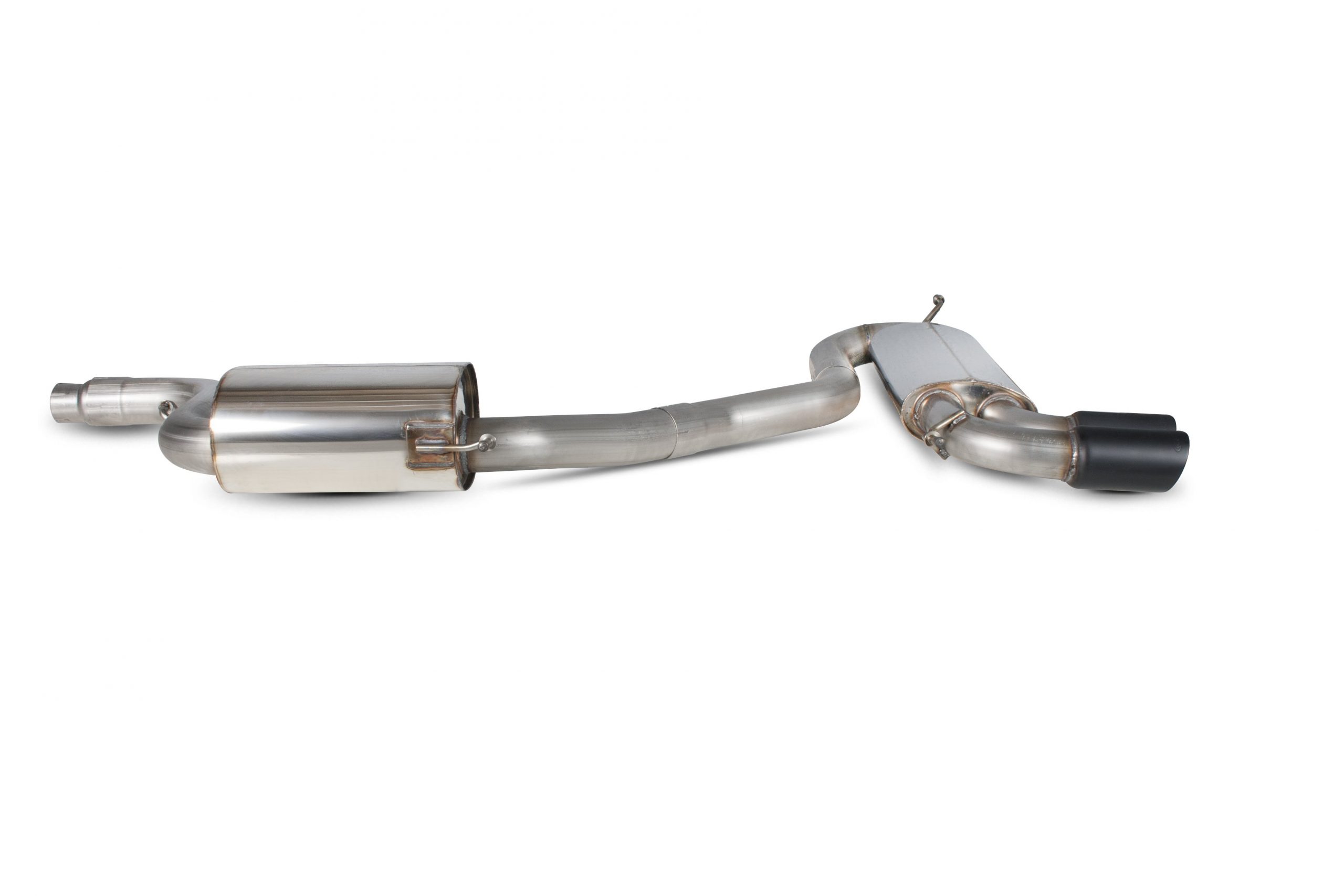 Scorpion Exhausts Volkswagen Golf MK5 Gti & Edition 30 2004 2009 Resonated cat-back system – Daytona Ceramic Tips