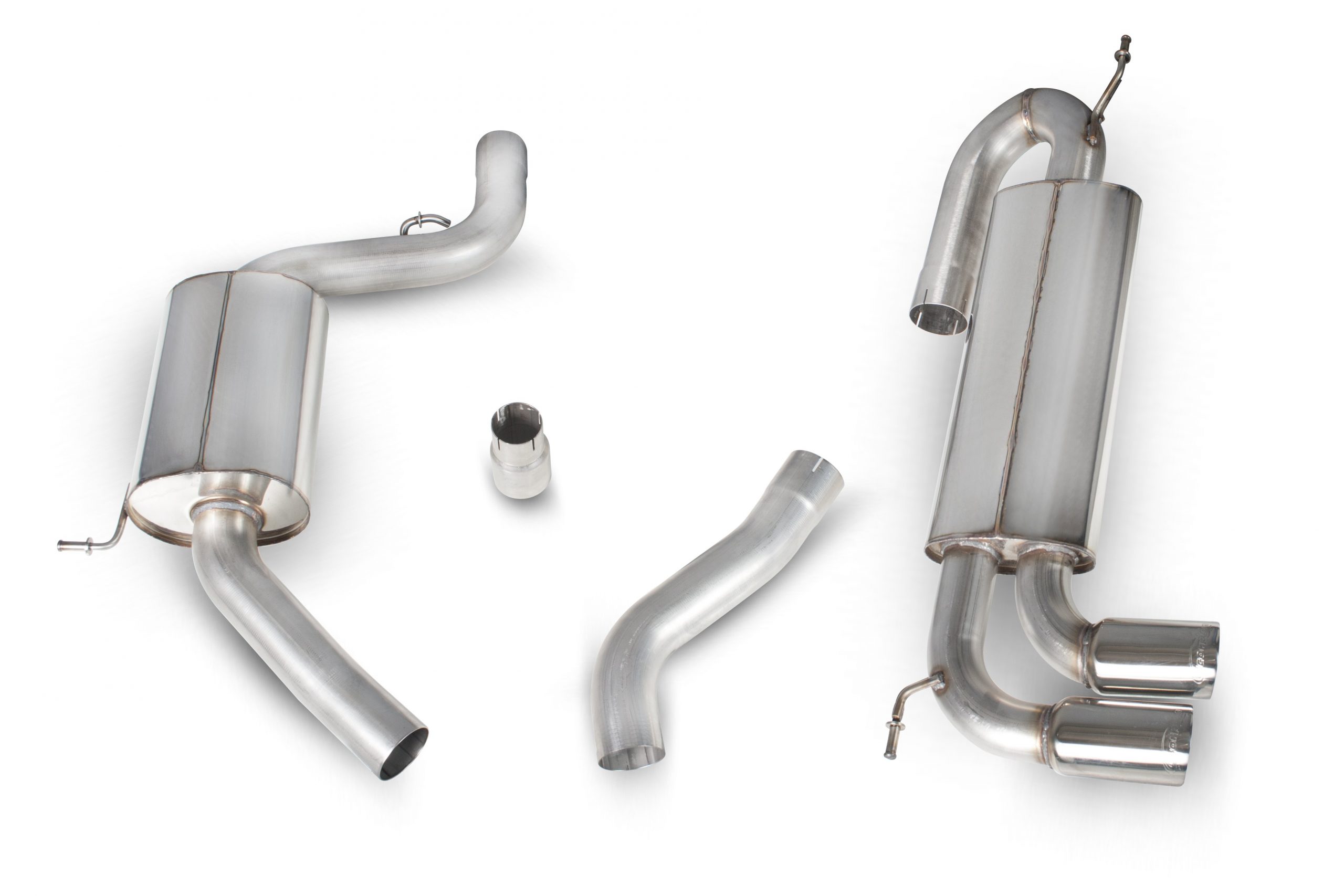 Scorpion Exhausts Volkswagen Golf MK5 Gti & Edition 30 2004 2009 Resonated cat-back system – Daytona Tips