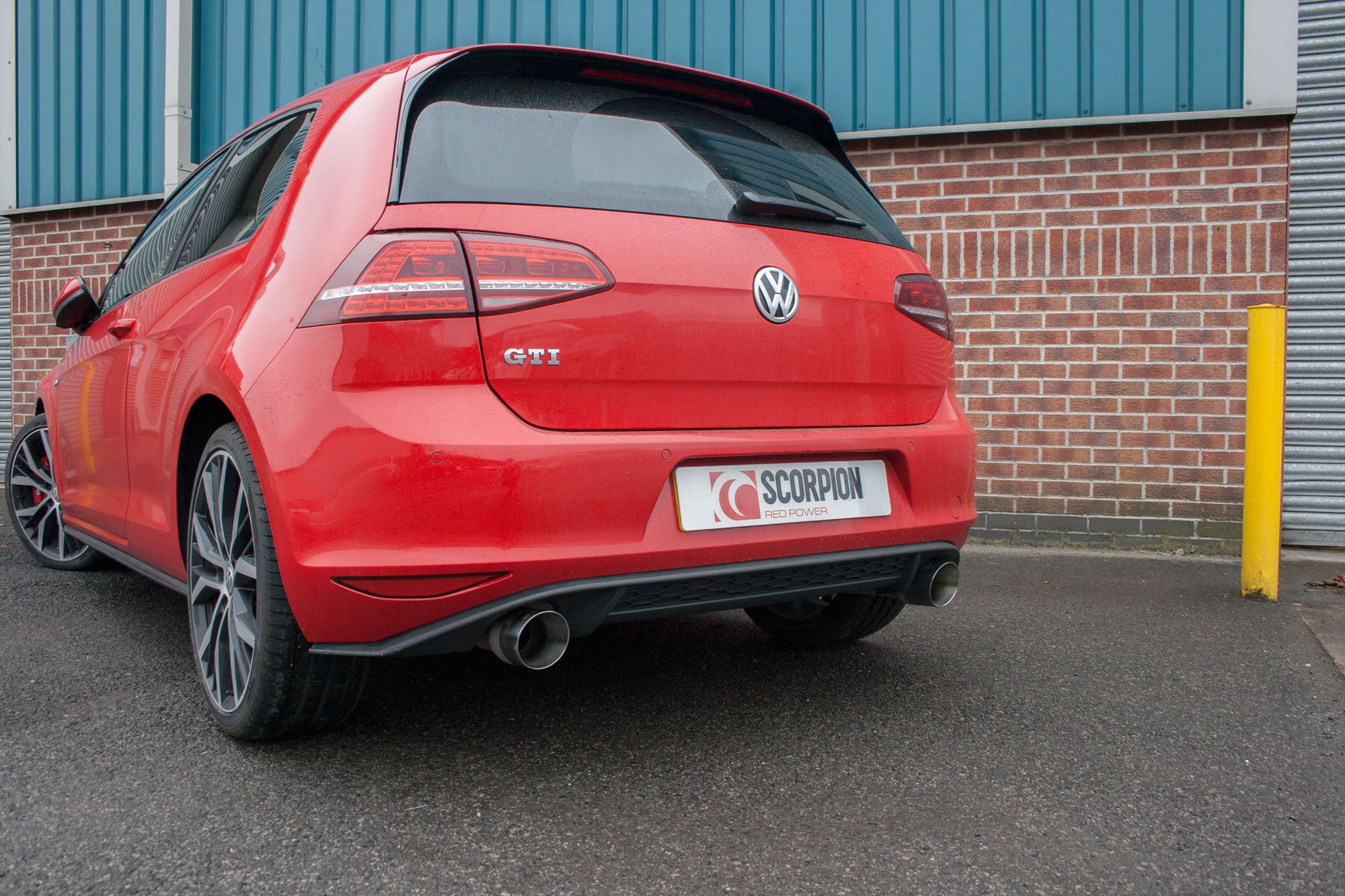 Scorpion Exhausts Volkswagen Golf MK7 Gti 2013 2016 Resonated cat-back system – Daytona Tips