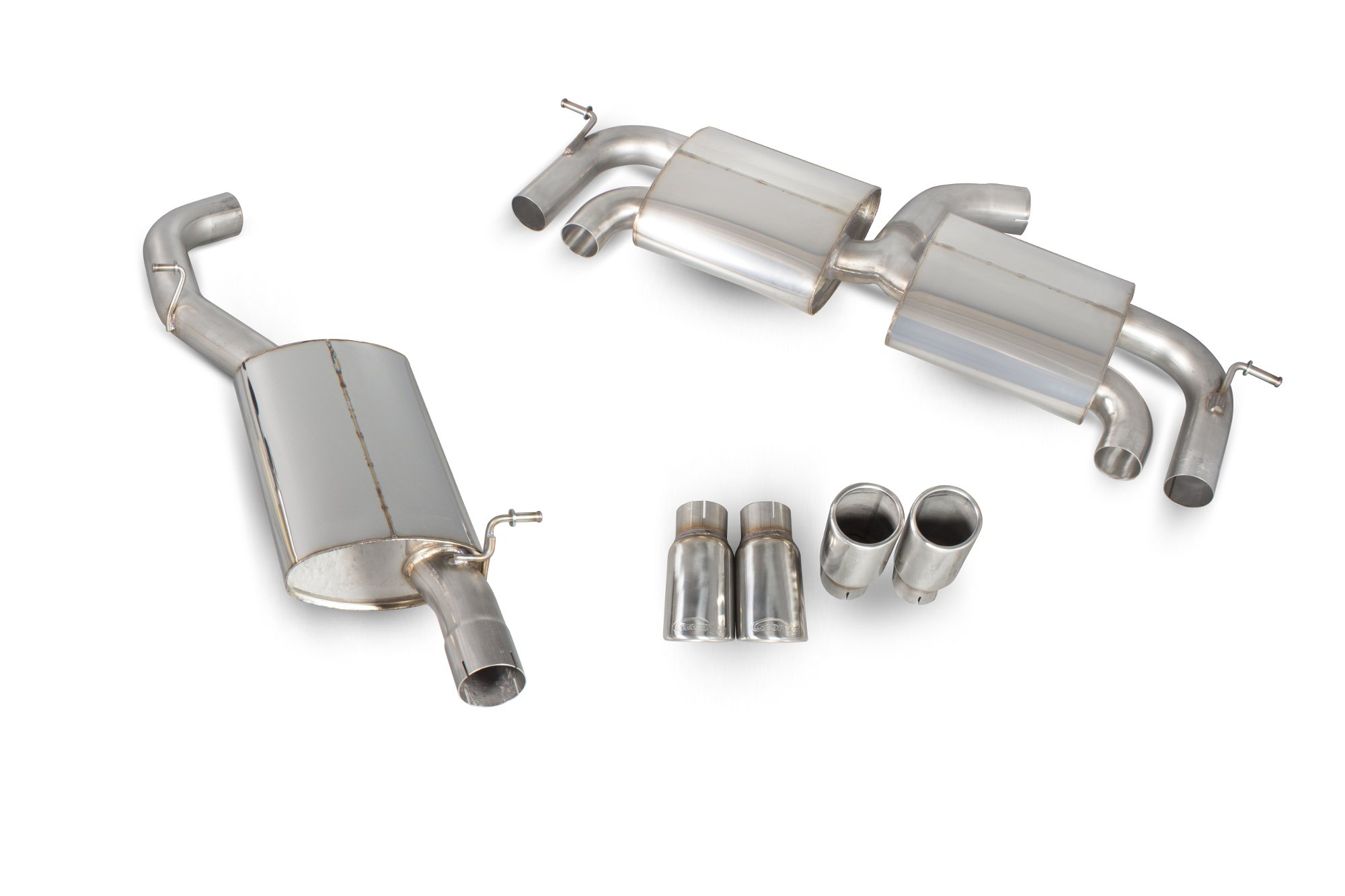 Scorpion Exhausts Volkswagen Golf MK7 R 2014 2016 Resonated catback