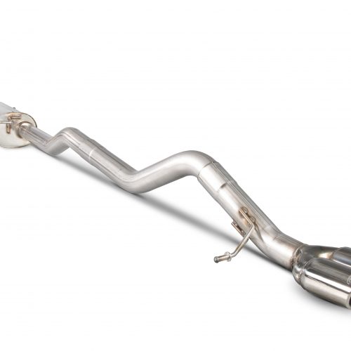 Scorpion Exhausts Volkswagen Transporter  T5 2.5TDi (03-09) / T5 2.0 (10-15) / T5 & T6 2.0 BiTDi (15-ON) SWB/LWD 2WD Resonated cat/DPF-back system – Monaco (twin) Tips