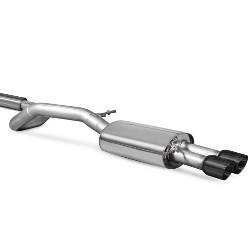 Scorpion Exhausts Volkswagen Polo Gti 1.8T 9n3 2006 2011 Resonated cat-back system – Daytona Ceramic Tips