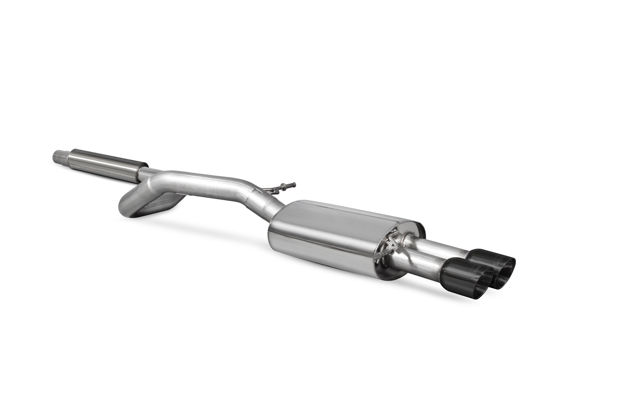 Scorpion Exhausts Volkswagen Polo Gti 1.8T 9n3 2006 2011 Resonated cat-back system – Daytona Ceramic Tips