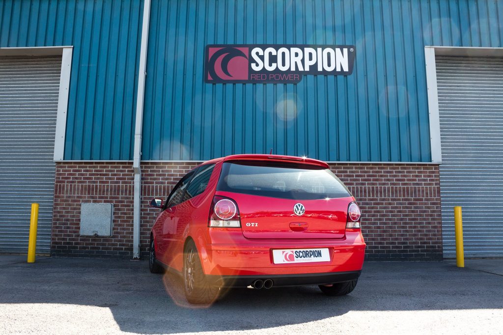 Scorpion Exhausts Volkswagen Polo Gti 1.8T 9n3 2006 2011 Resonated cat-back system – Daytona Tips