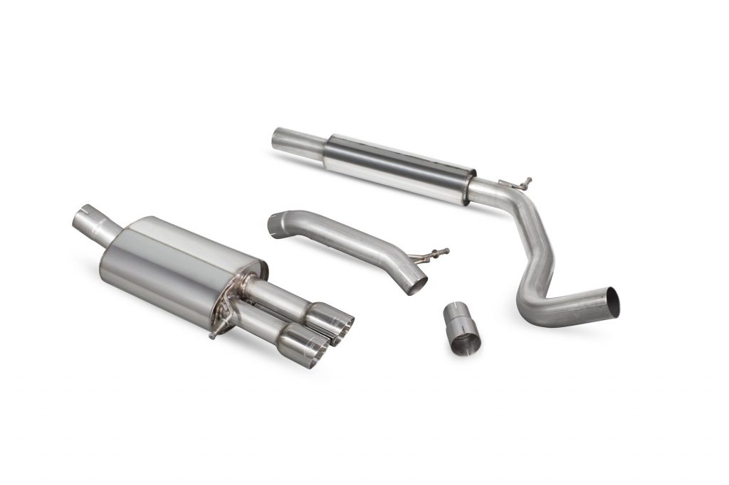 Scorpion Exhausts Volkswagen Polo Gti 1.8T 9n3 2006 2011 Resonated cat-back system – Daytona Tips