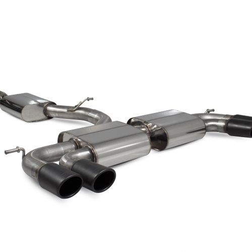 Scorpion Exhausts Volkswagen GolF R MK7.5 Facelift GPF & Non GPF Models 2017 2020 Resonated cat/gpf back system – Monaco (quad) Ceramic Tips