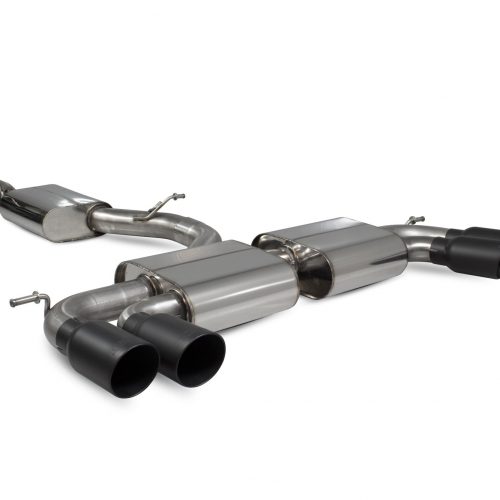 Scorpion Exhausts Volkswagen GolF R MK7.5 Facelift GPF & Non GPF Models 2017 2020 Resonated cat/gpf back system – Daytona (quad) Ceramic Tips