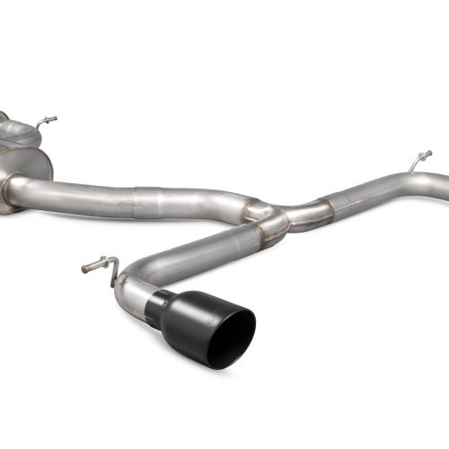 Scorpion Exhausts Volkswagen Golf MK7.5 GTi Non GPF Model Only 2017 2019 Resonated cat-back system – Monaco (quad) Ceramic Tips