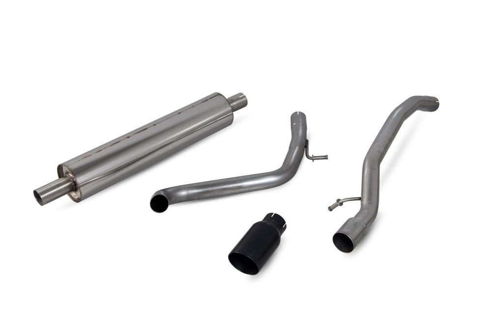 Scorpion Exhausts Volkswagen UP Gti Non GPF Only 2018 2020 Resonated Cat-back System – Daytona Ceramic Tips