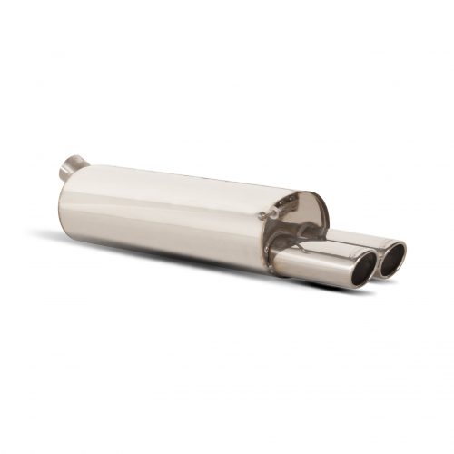 Scorpion Exhausts Volkswagen Golf Mk4 All excluding 2.3 V5 & 4WD models  1998 2006 Rear silencer – Monaco (twin) Tips